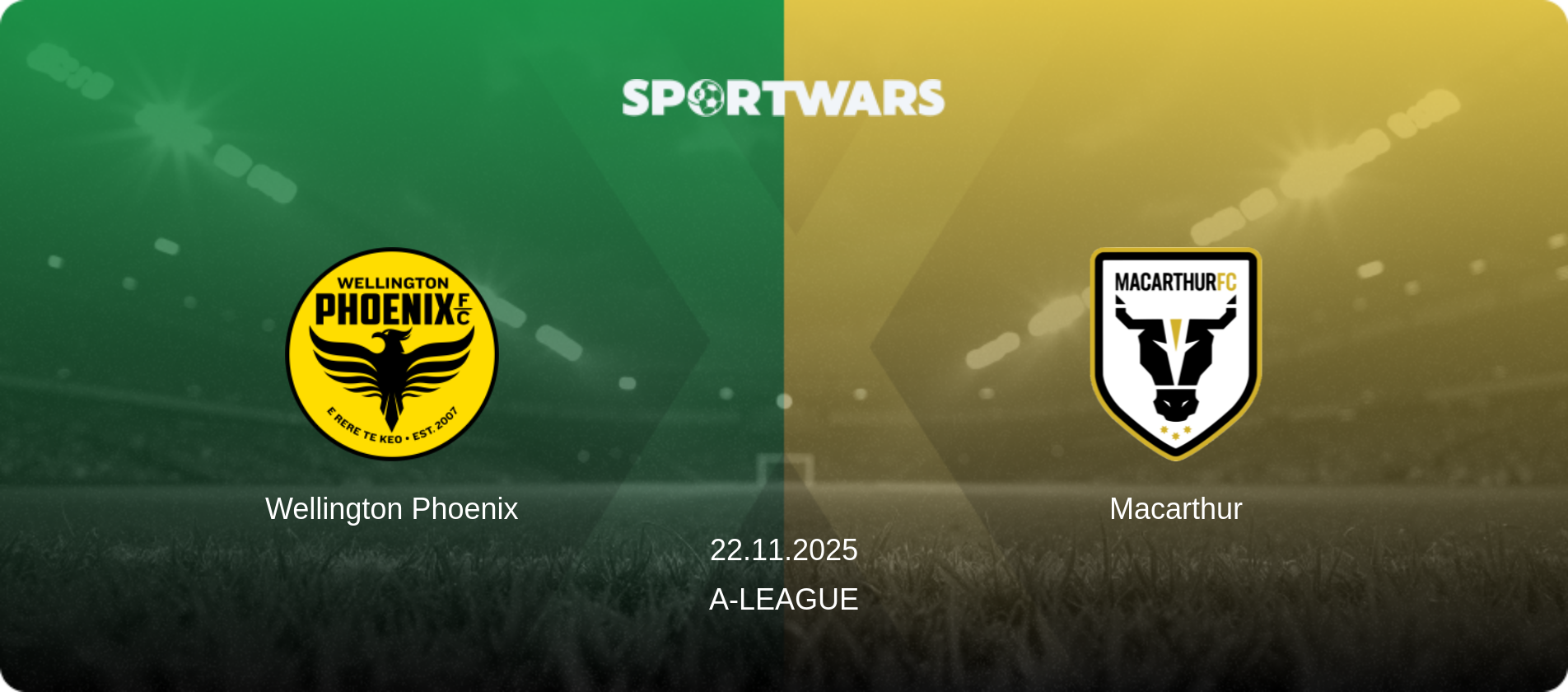 Wellington Phoenix — Macarthur, 22.11.2025 — A-League (match preview)
