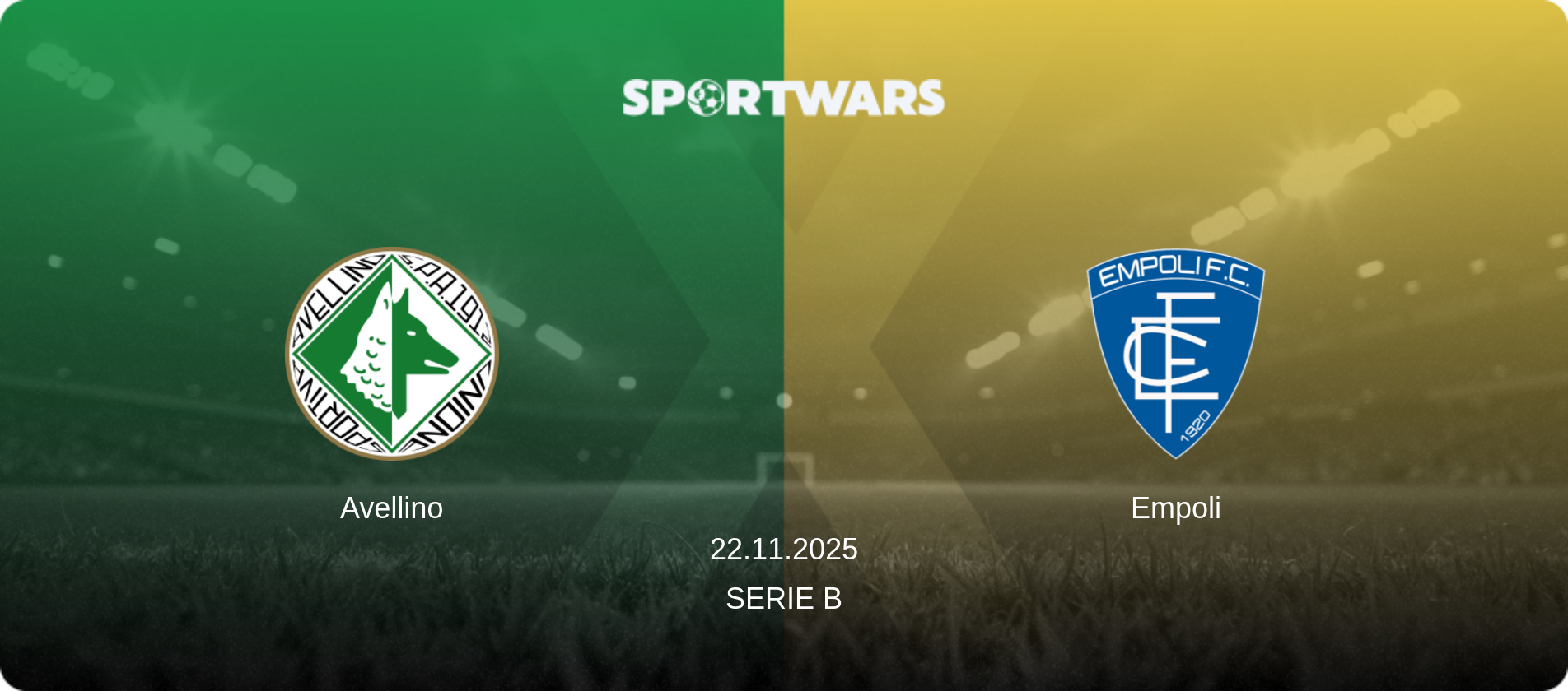 Avellino — Empoli, 22.11.2025 — Serie B (match preview)