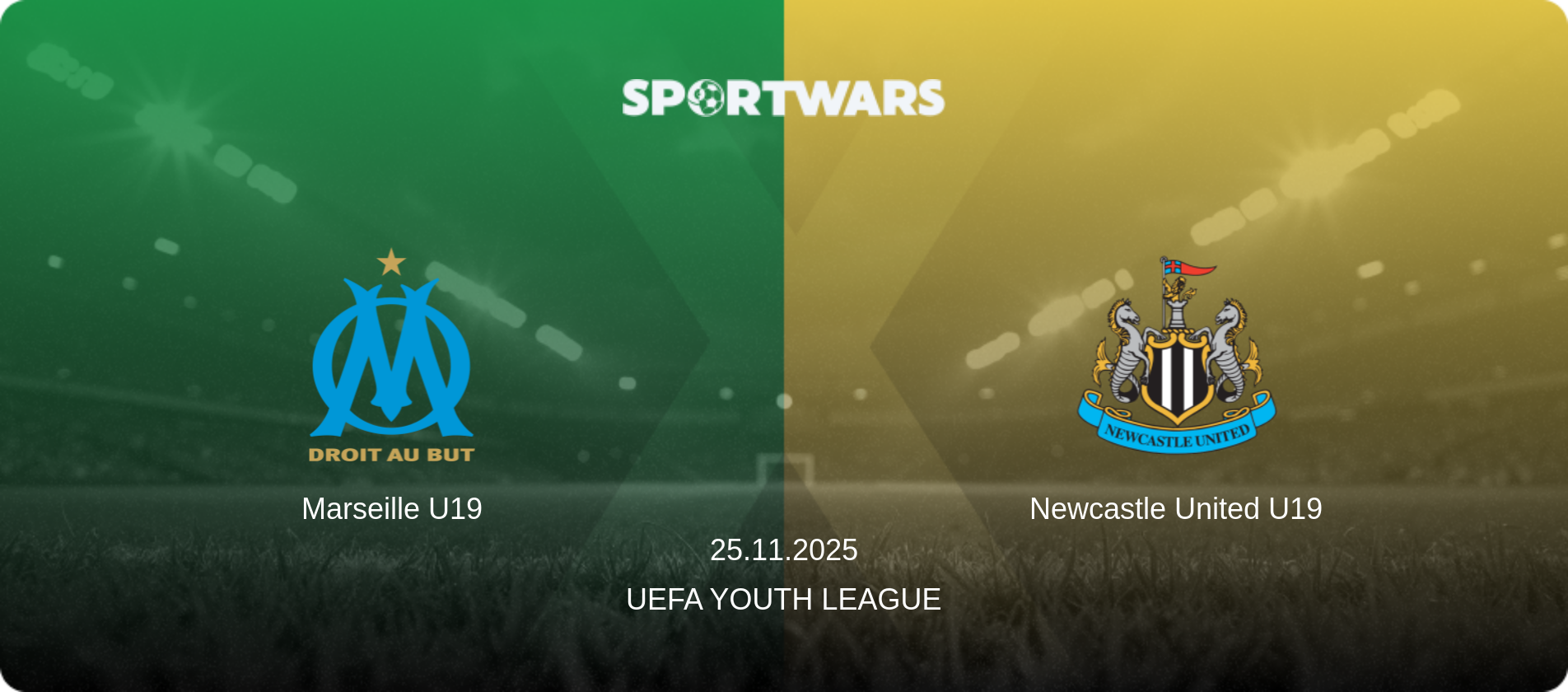 Marseille U19 — Newcastle United U19, 25.11.2025 — UEFA Youth League (match preview)