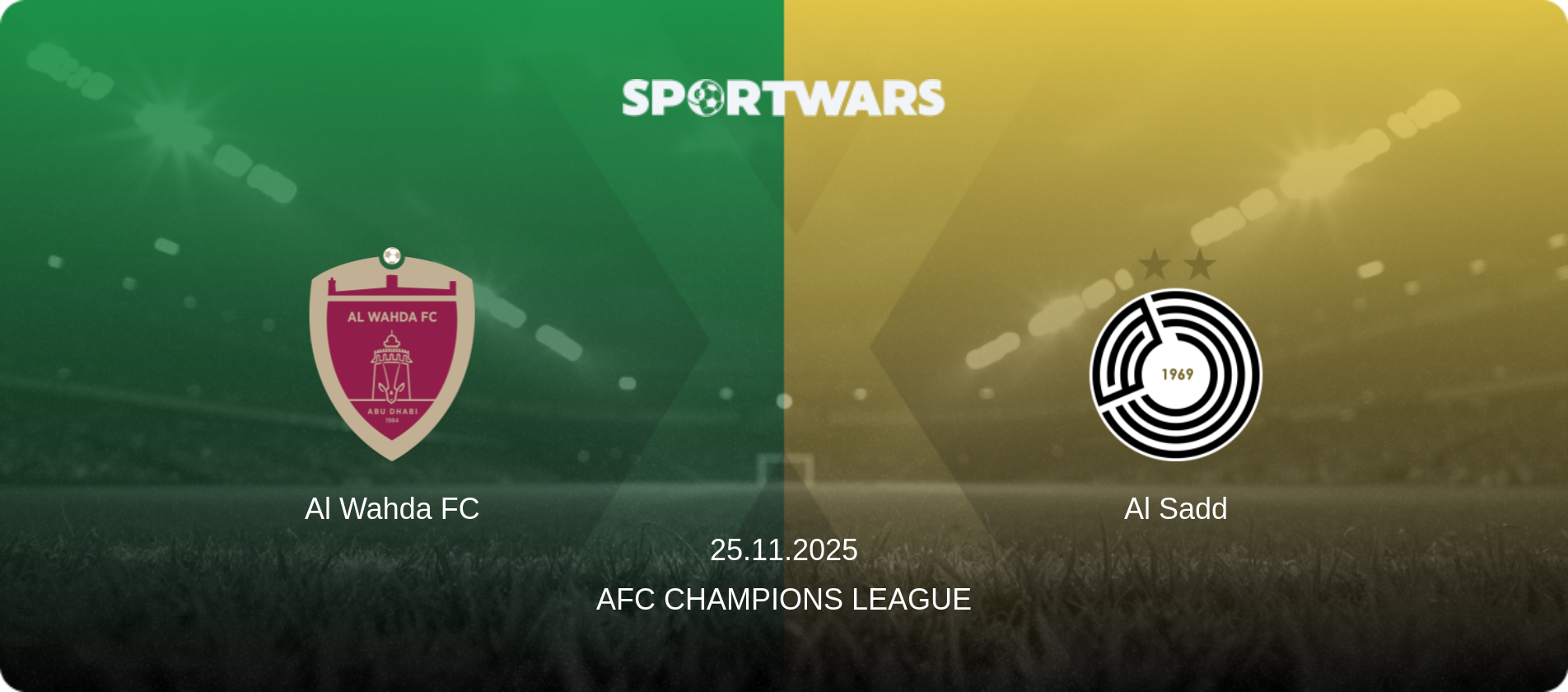 Al Wahda FC — Al Sadd, 25.11.2025 — AFC Champions League (match preview)