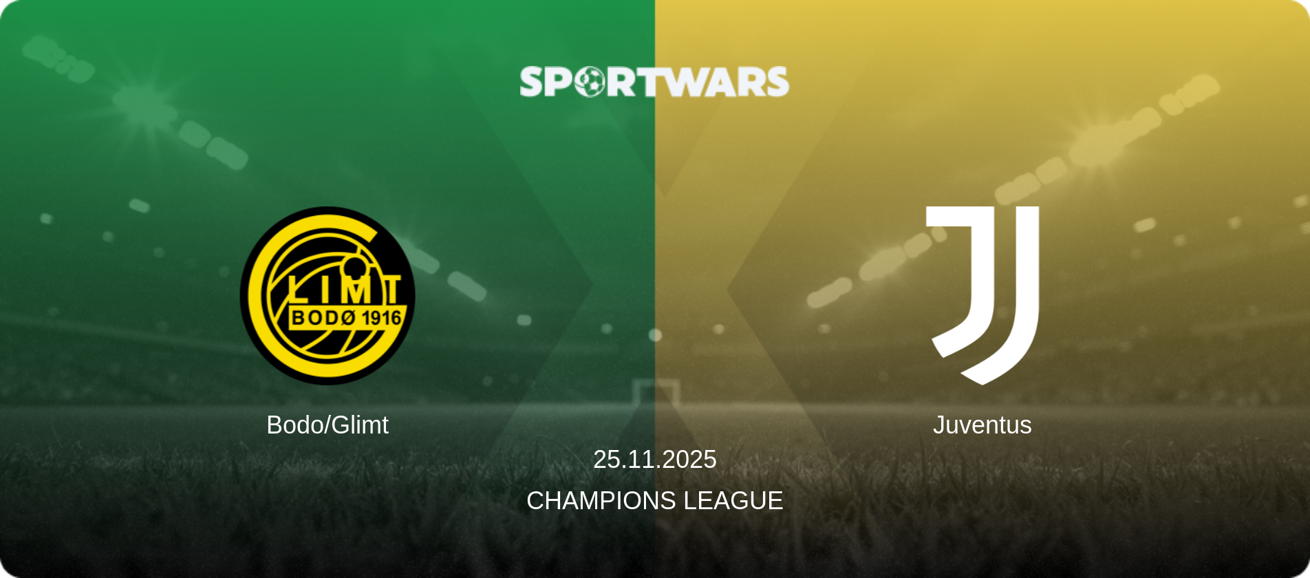 Bodo/Glimt — Juventus, 25.11.2025 — Champions League (match preview)