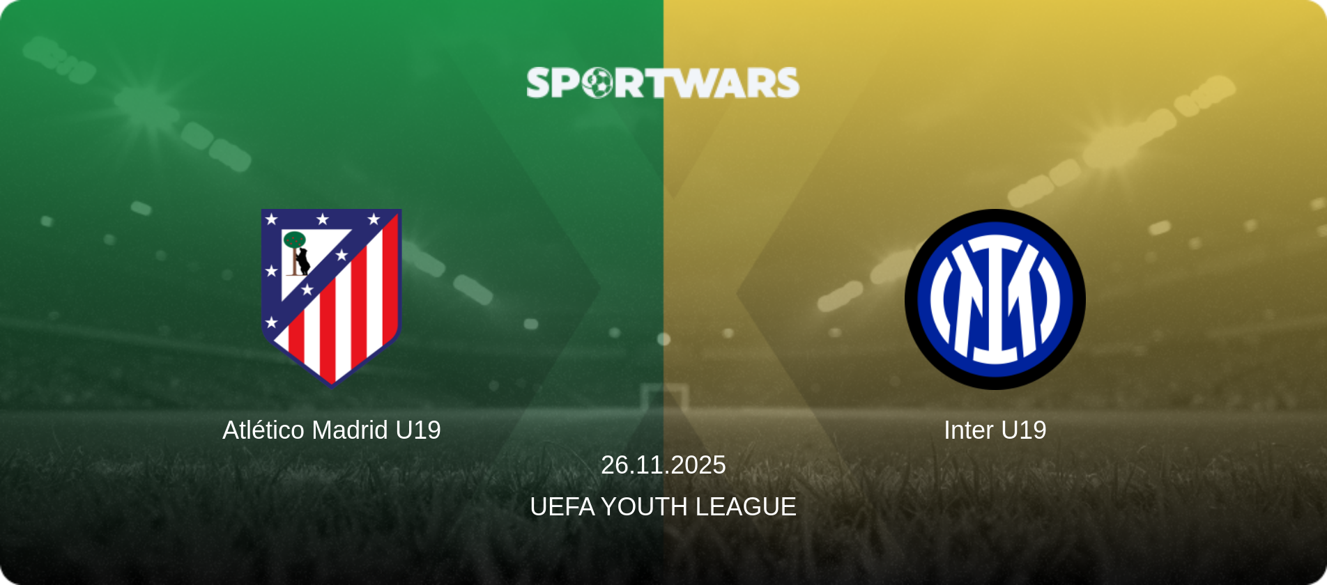 Atlético Madrid U19 — Inter U19, 26.11.2025 — UEFA Youth League (match preview)