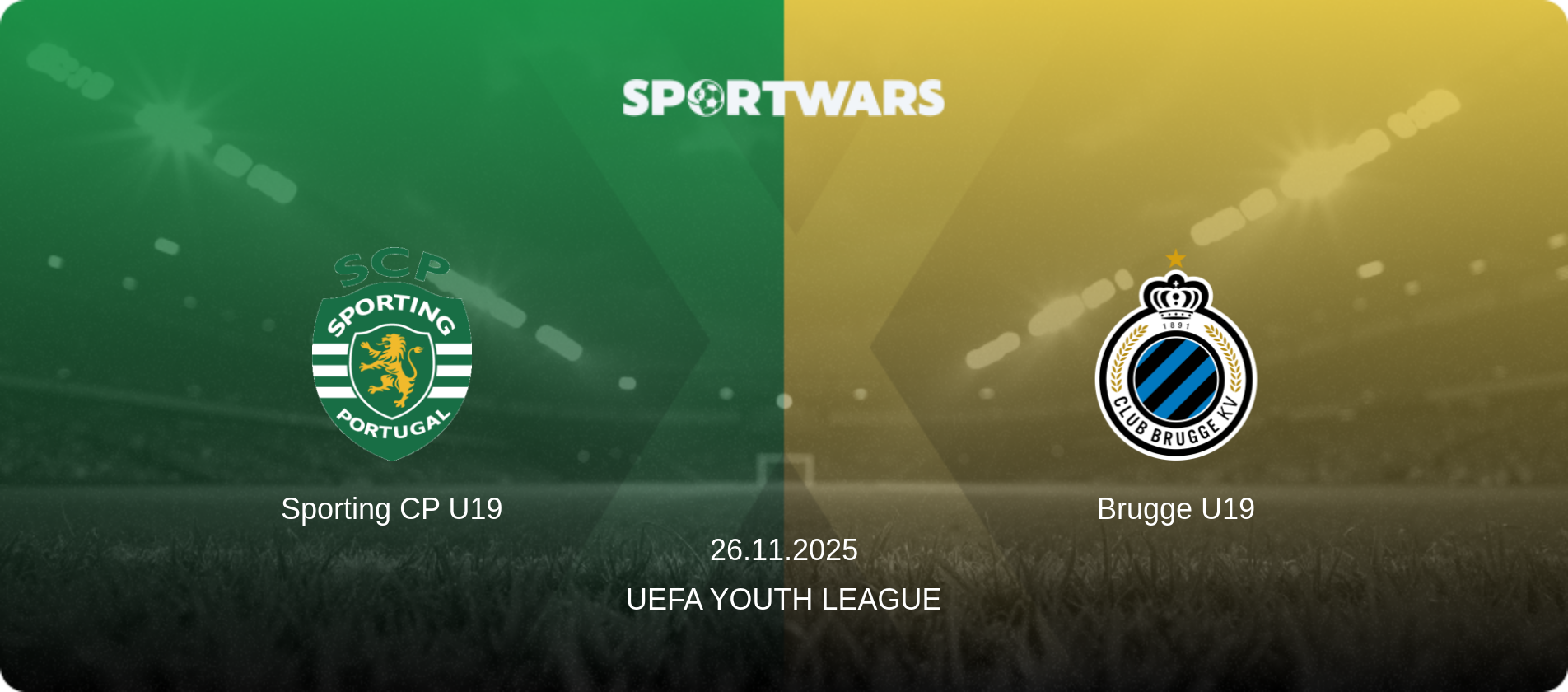 Sporting CP U19 — Brugge U19, 26.11.2025 — UEFA Youth League (match preview)