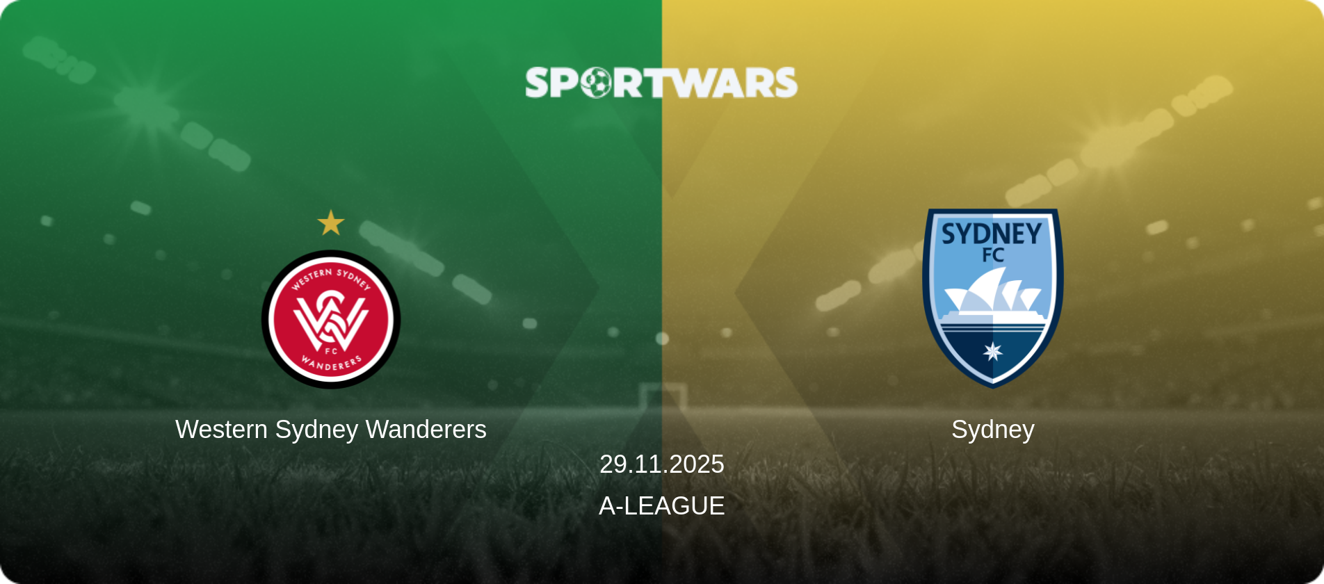 Western Sydney Wanderers — Sydney, 29.11.2025 — A-League (match preview)