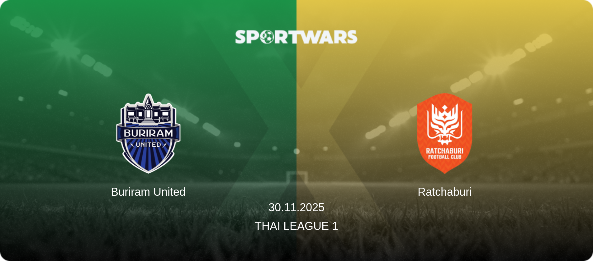 Buriram United — Ratchaburi, 30.11.2025 — Thai League 1 (match preview)