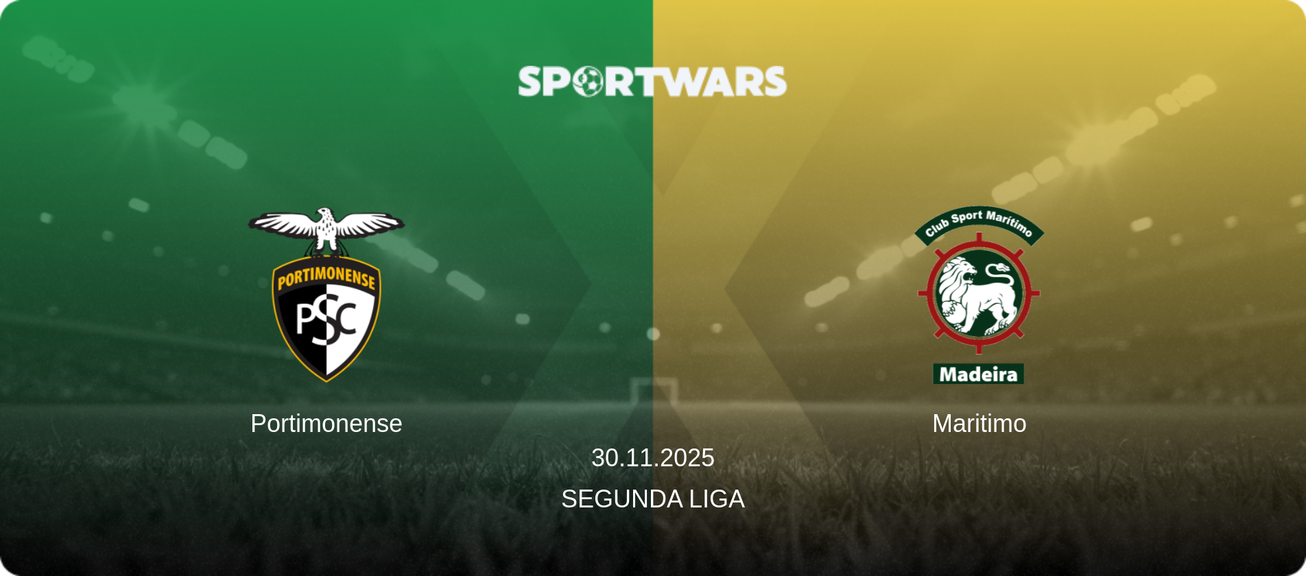 Portimonense — Maritimo, 30.11.2025 — Segunda Liga (match preview)