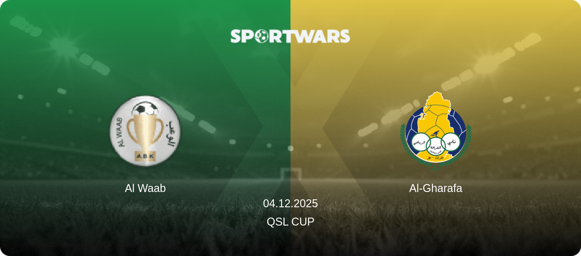 Al Waab — Al-Gharafa, 04.12.2025 — QSL Cup (match preview)