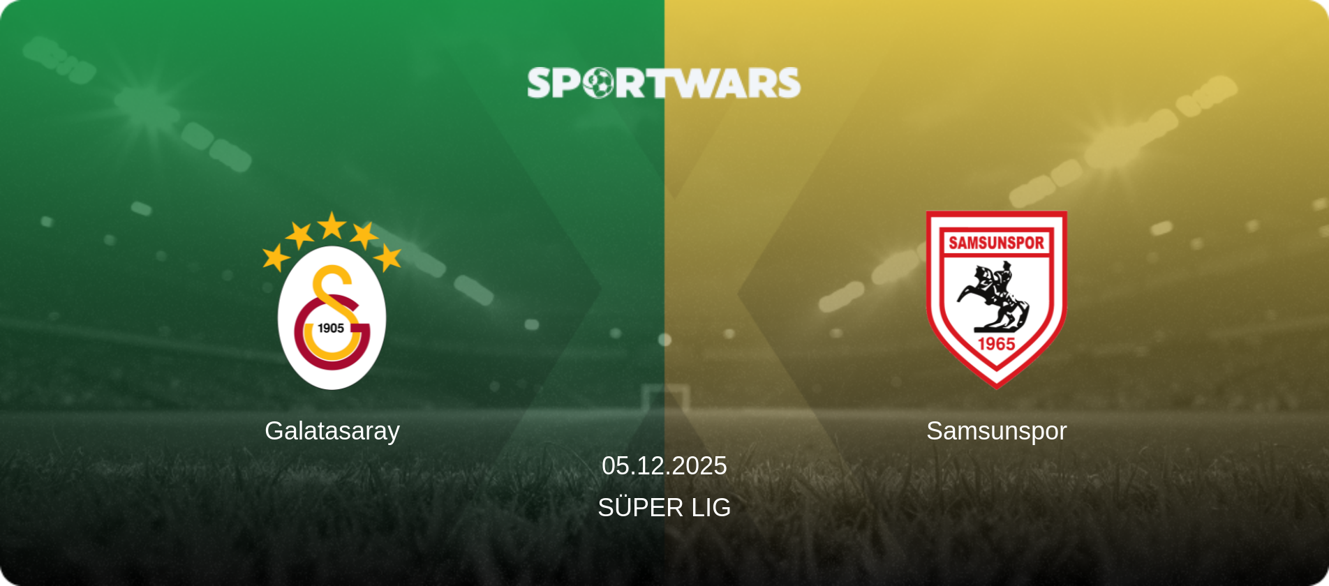 Galatasaray — Samsunspor, 05.12.2025 — Süper Lig (match preview)