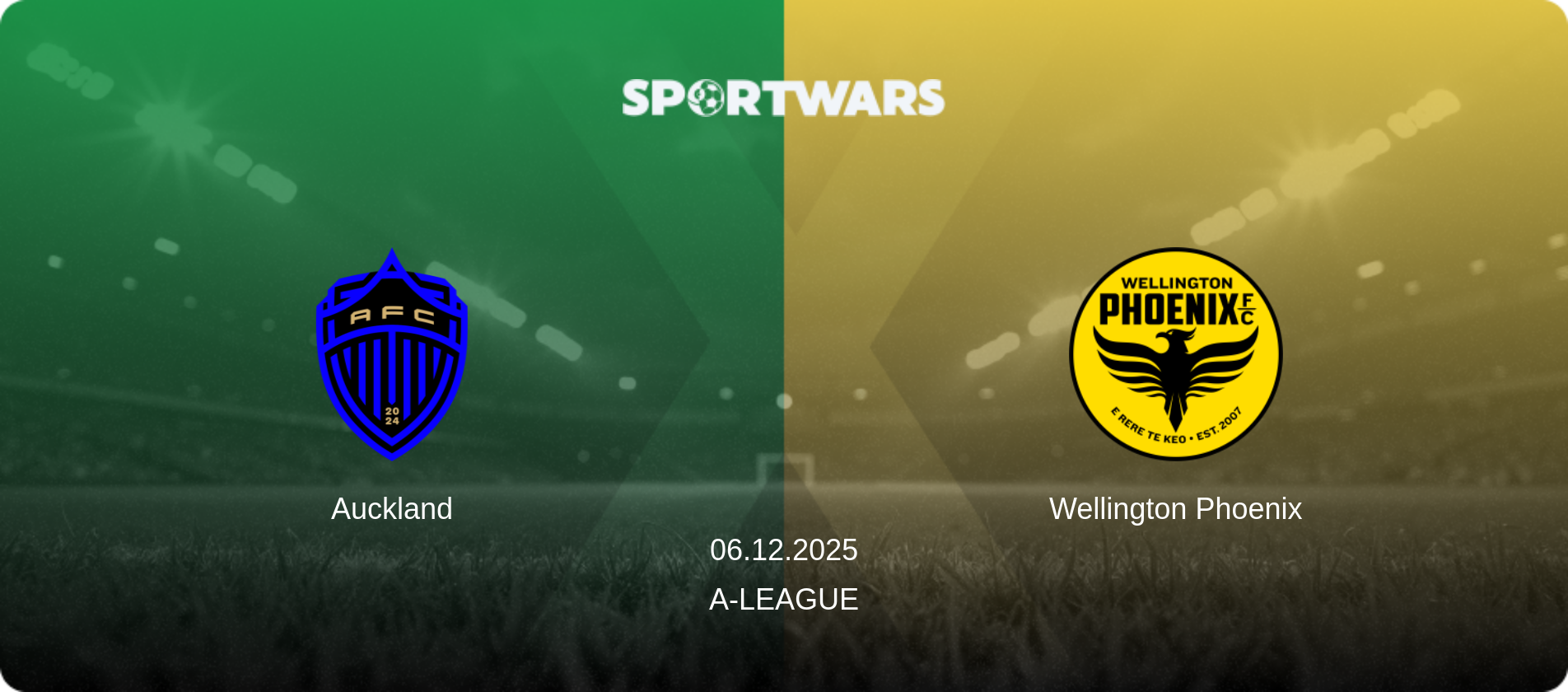 Auckland — Wellington Phoenix, 06.12.2025 — A-League (match preview)