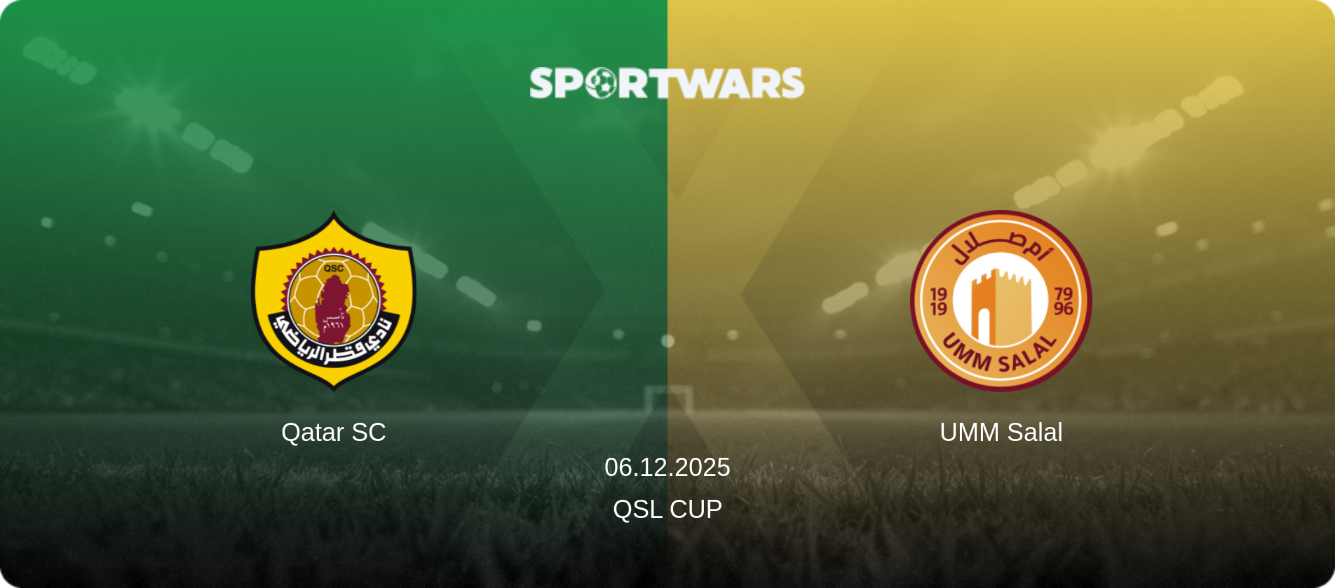 Qatar SC — UMM Salal, 06.12.2025 — QSL Cup (match preview)
