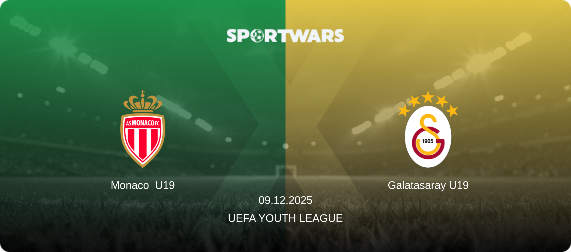 Monaco  U19 — Galatasaray U19, 09.12.2025 — UEFA Youth League (match preview)