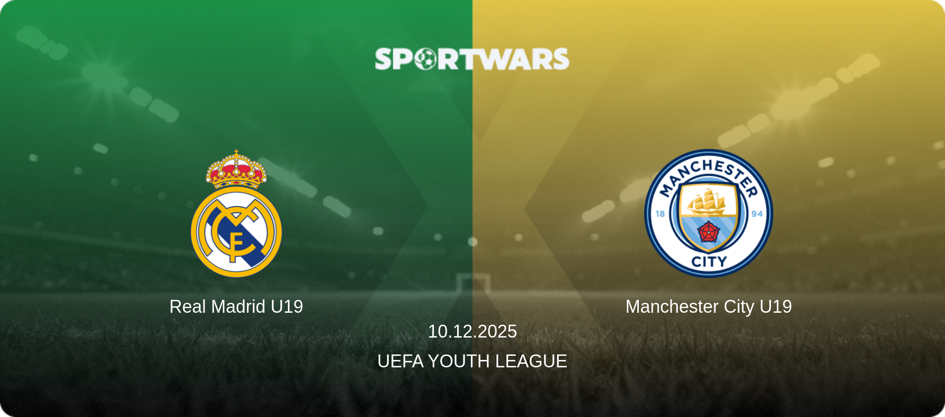 Real Madrid U19 — Manchester City U19, 10.12.2025 — UEFA Youth League (match preview)