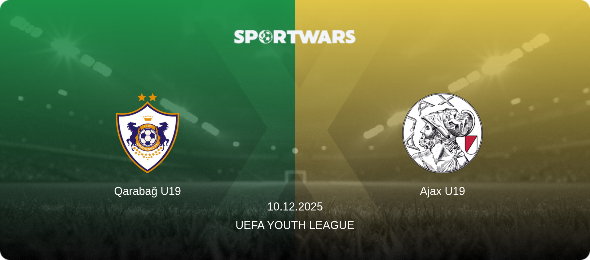 Qarabağ U19 — Ajax U19, 10.12.2025 — UEFA Youth League (match preview)