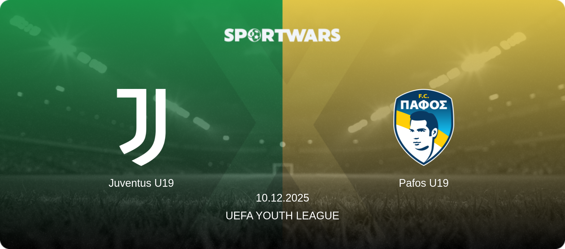 Juventus U19 — Pafos U19, 10.12.2025 — UEFA Youth League (match preview)