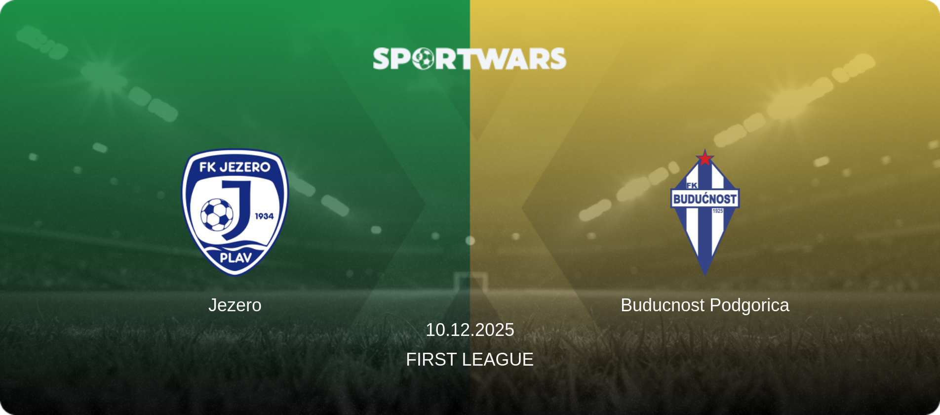 Jezero — Buducnost Podgorica, 10.12.2025 — First League (match preview)