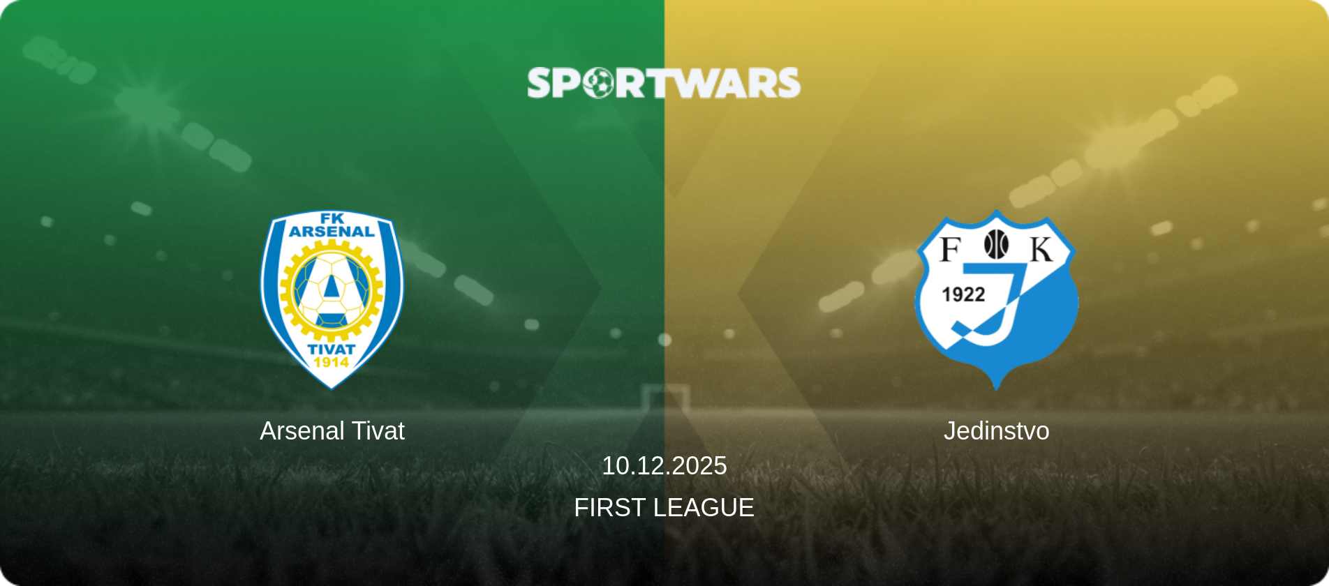 Arsenal Tivat — Jedinstvo, 10.12.2025 — First League (match preview)