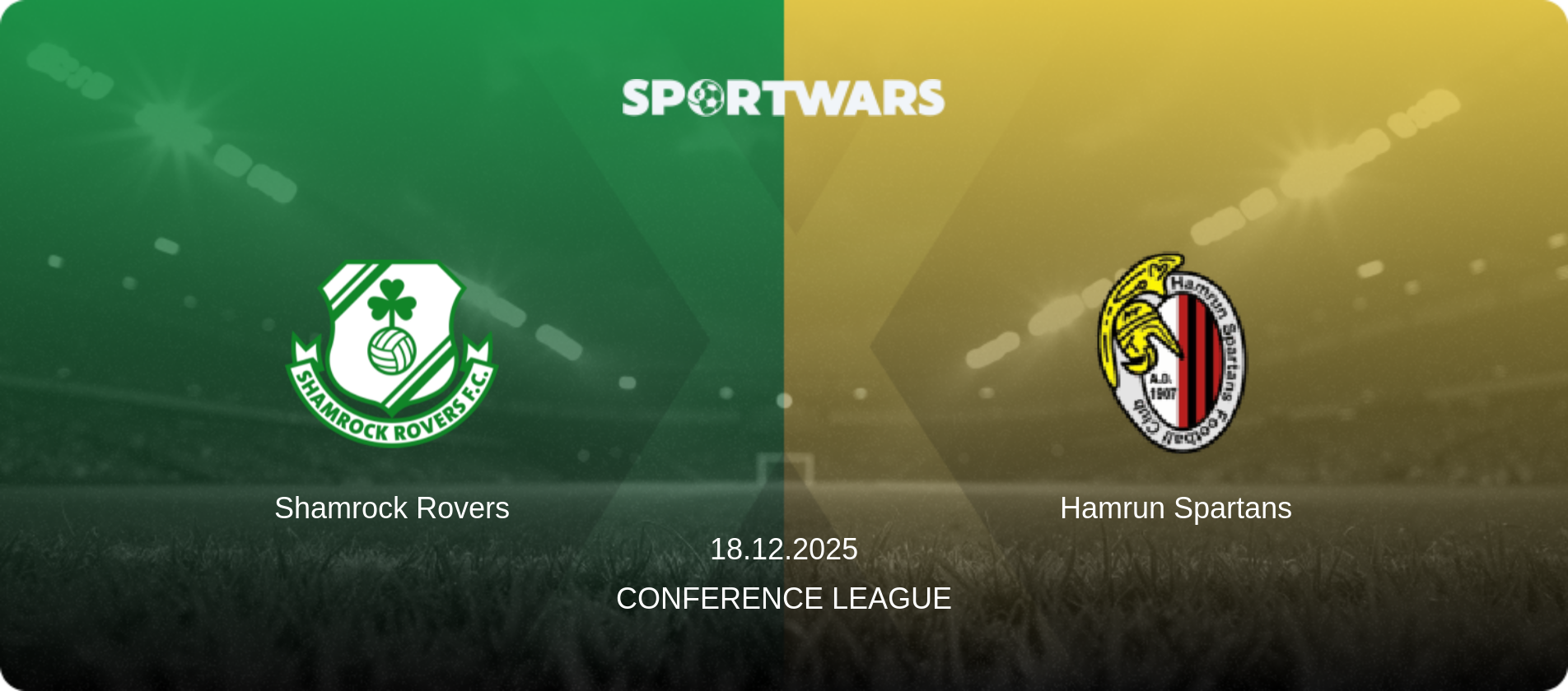 Shamrock Rovers — Hamrun Spartans, 18.12.2025 — Conference League (match preview)