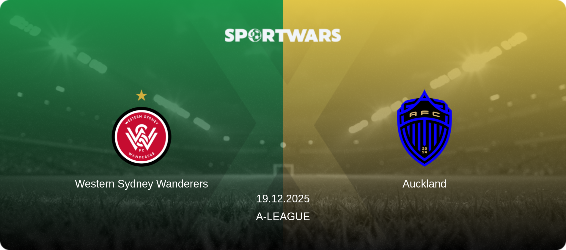 Western Sydney Wanderers — Auckland, 19.12.2025 — A-League (match preview)