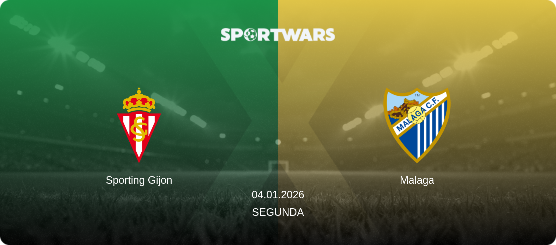 Sporting Gijon — Malaga, 04.01.2026 — Segunda (match preview)