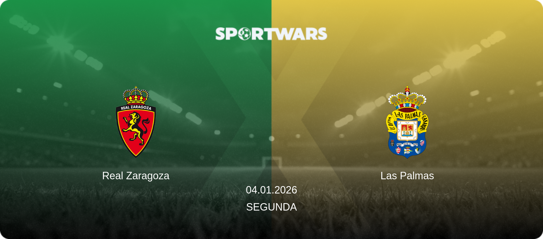 Real Zaragoza — Las Palmas, 04.01.2026 — Segunda (match preview)