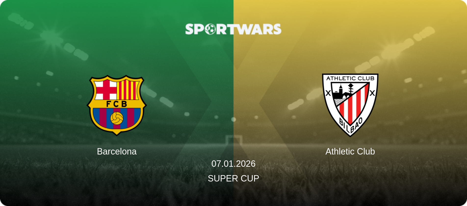 Barcelona — Athletic Club, 07.01.2026 — Super Cup (match preview)