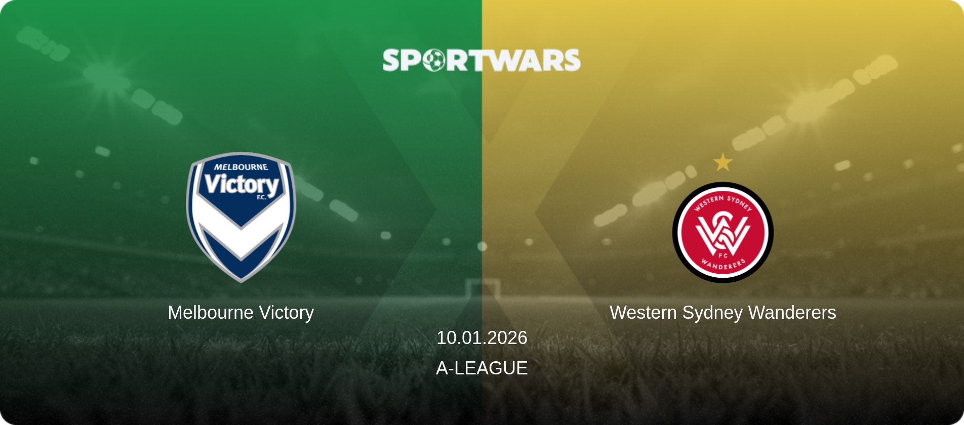 Melbourne Victory — Western Sydney Wanderers, 10.01.2026 — A-League (match preview)