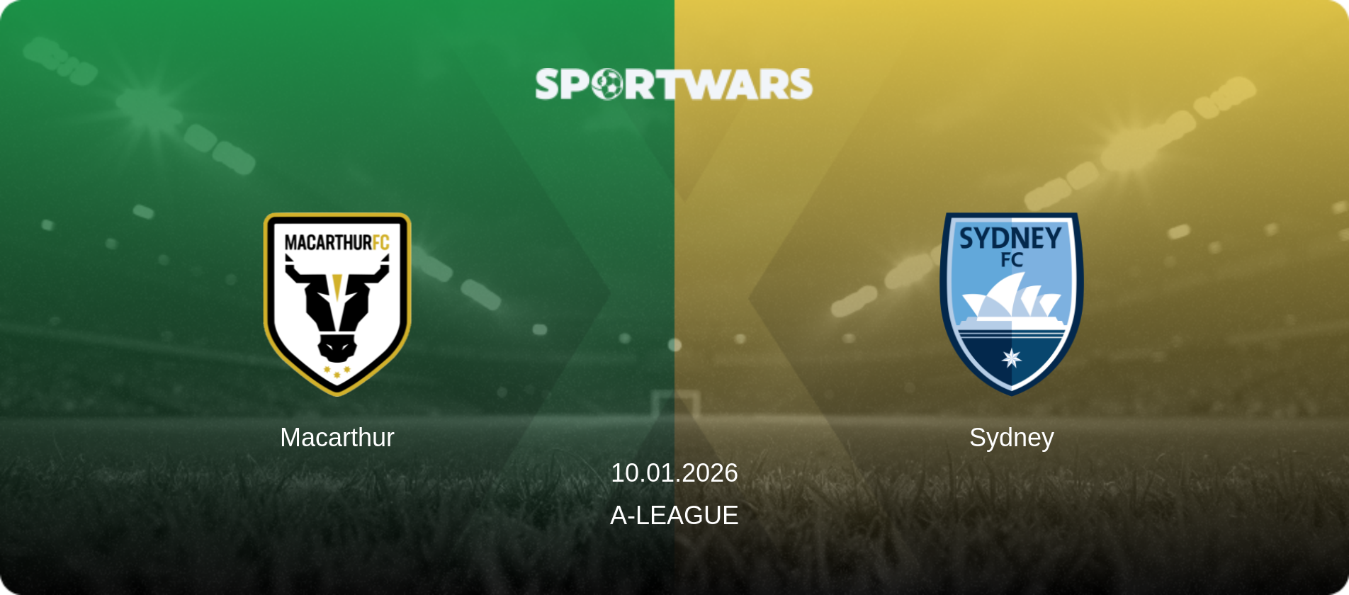 Macarthur — Sydney, 10.01.2026 — A-League (match preview)