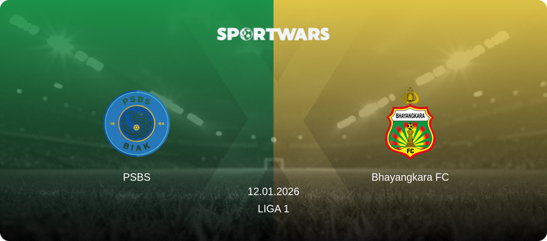 PSBS — Bhayangkara FC, 12.01.2026 — Liga 1 (match preview)