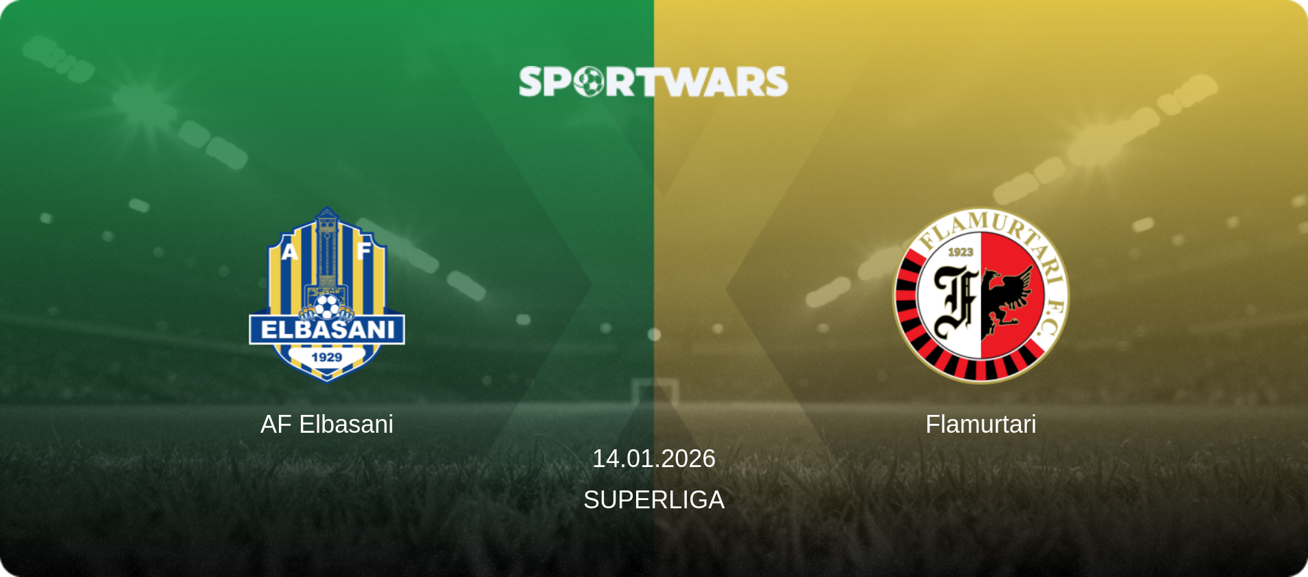 AF Elbasani — Flamurtari, 14.01.2026 — Superliga (match preview)