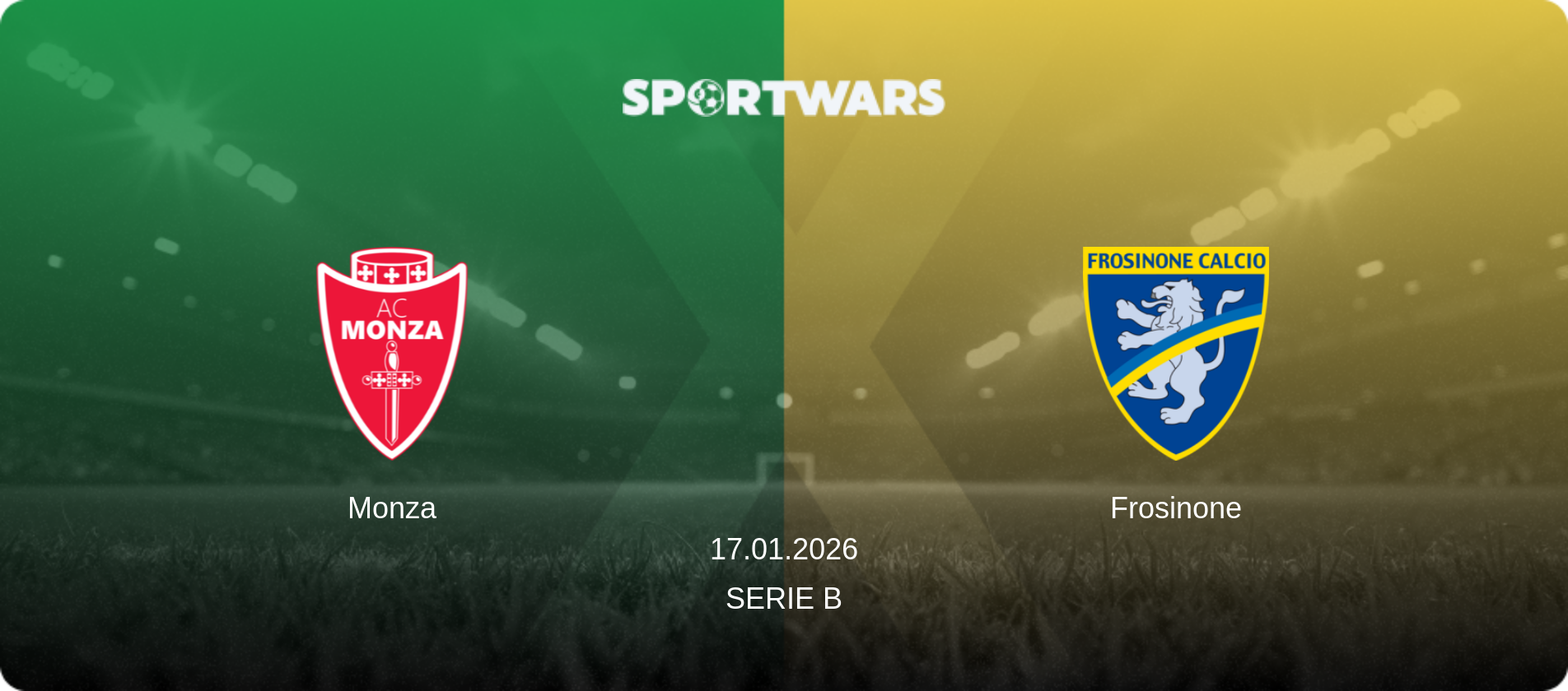 Monza — Frosinone, 17.01.2026 — Serie B (match preview)