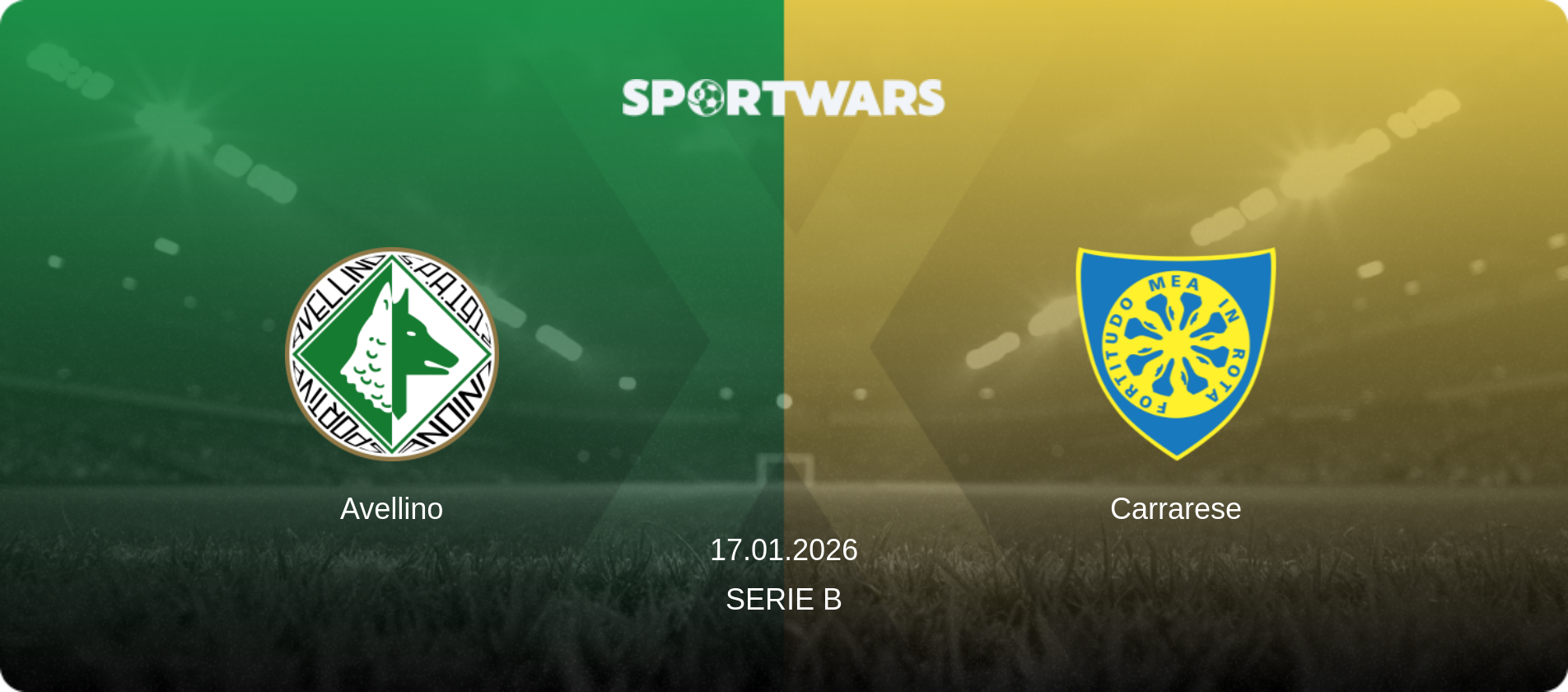 Avellino — Carrarese, 17.01.2026 — Serie B (match preview)