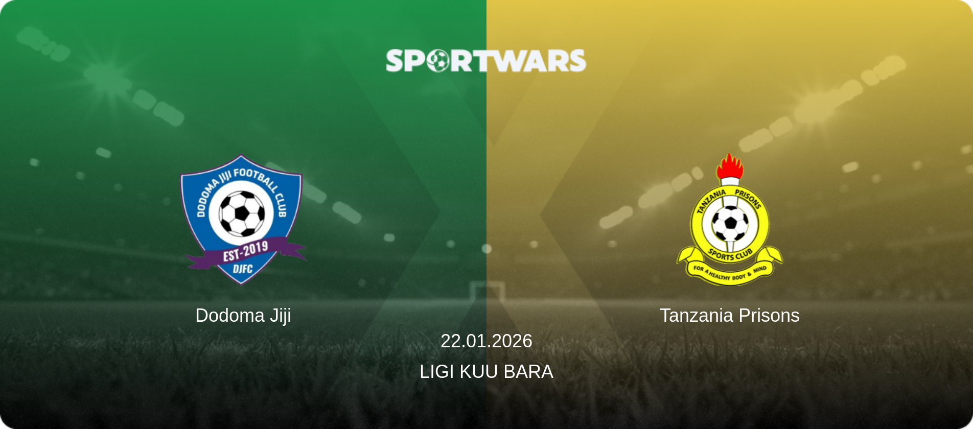 Dodoma Jiji — Tanzania Prisons, 22.01.2026 — Ligi kuu Bara (match preview)