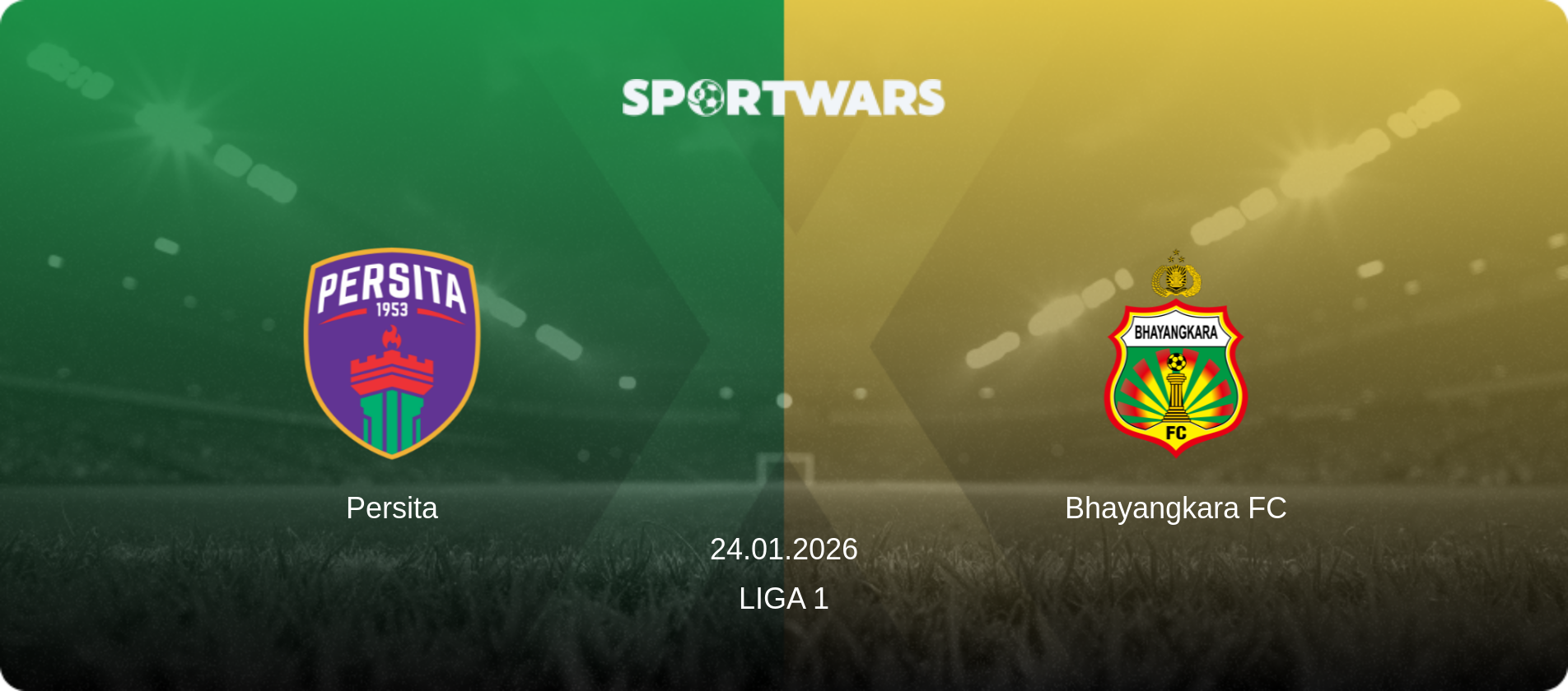 Persita — Bhayangkara FC, 24.01.2026 — Liga 1 (match preview)