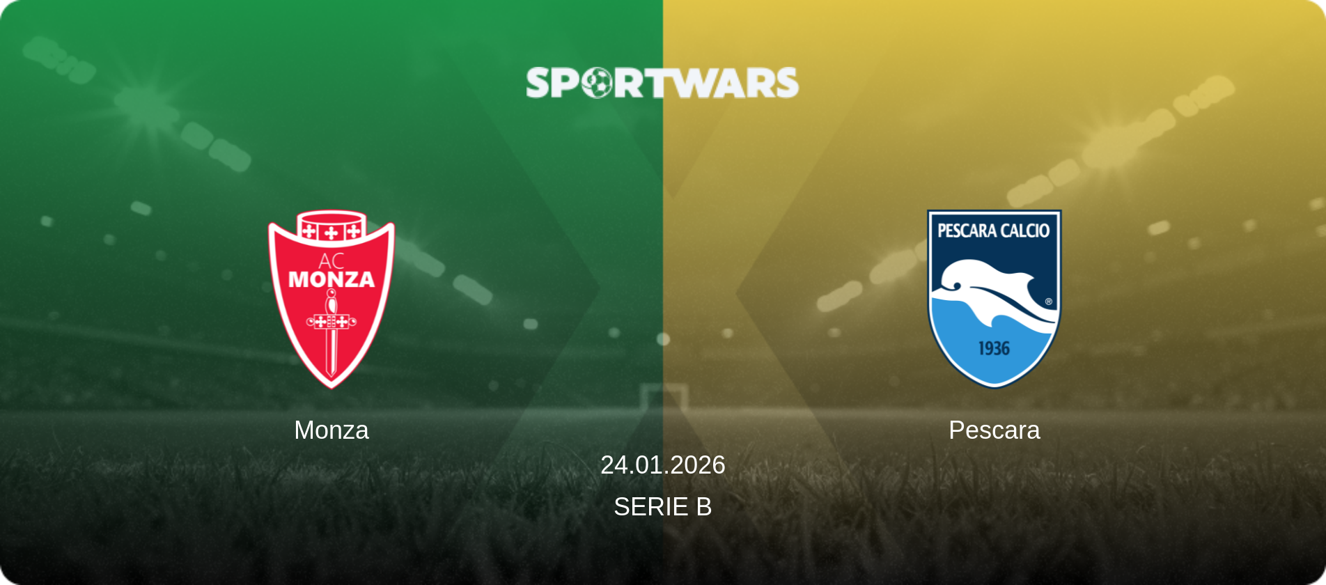 Monza — Pescara, 24.01.2026 — Serie B (match preview)