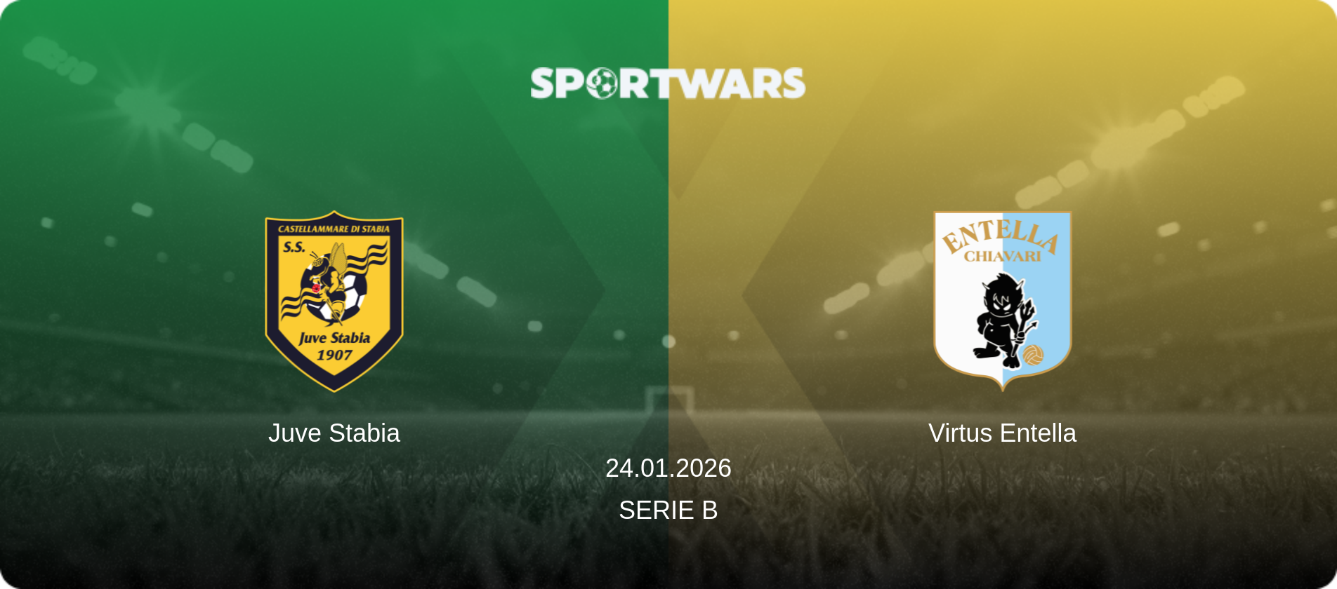 Juve Stabia — Virtus Entella, 24.01.2026 — Serie B (match preview)
