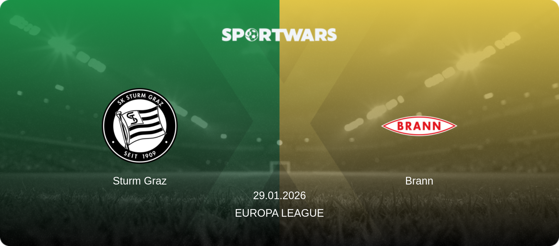 Sturm Graz — Brann, 29.01.2026 — Europa League (match preview)