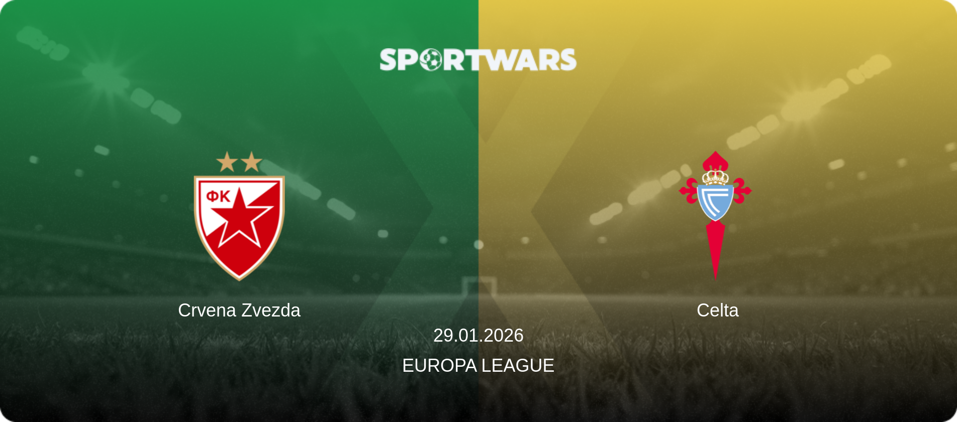 Crvena Zvezda — Celta, 29.01.2026 — Europa League (match preview)
