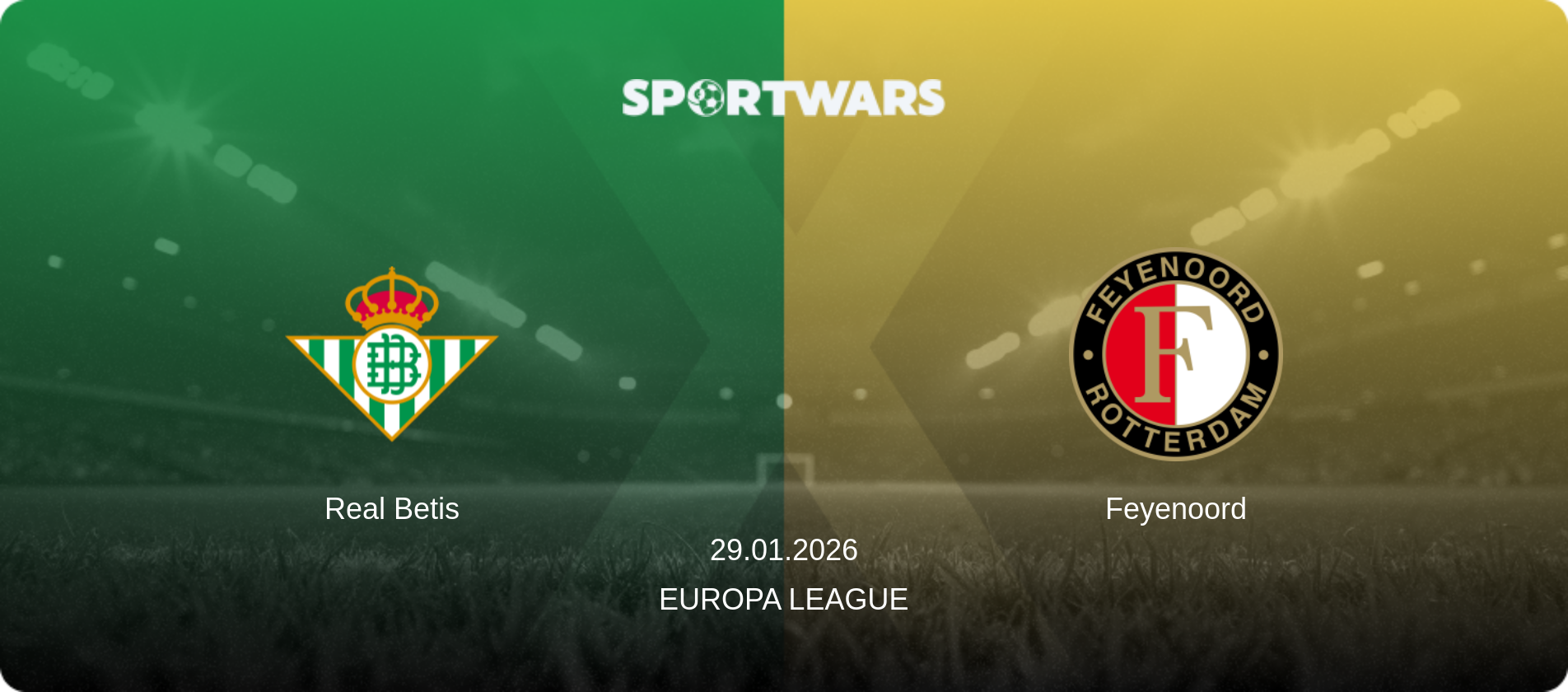 Real Betis — Feyenoord, 29.01.2026 — Europa League (match preview)