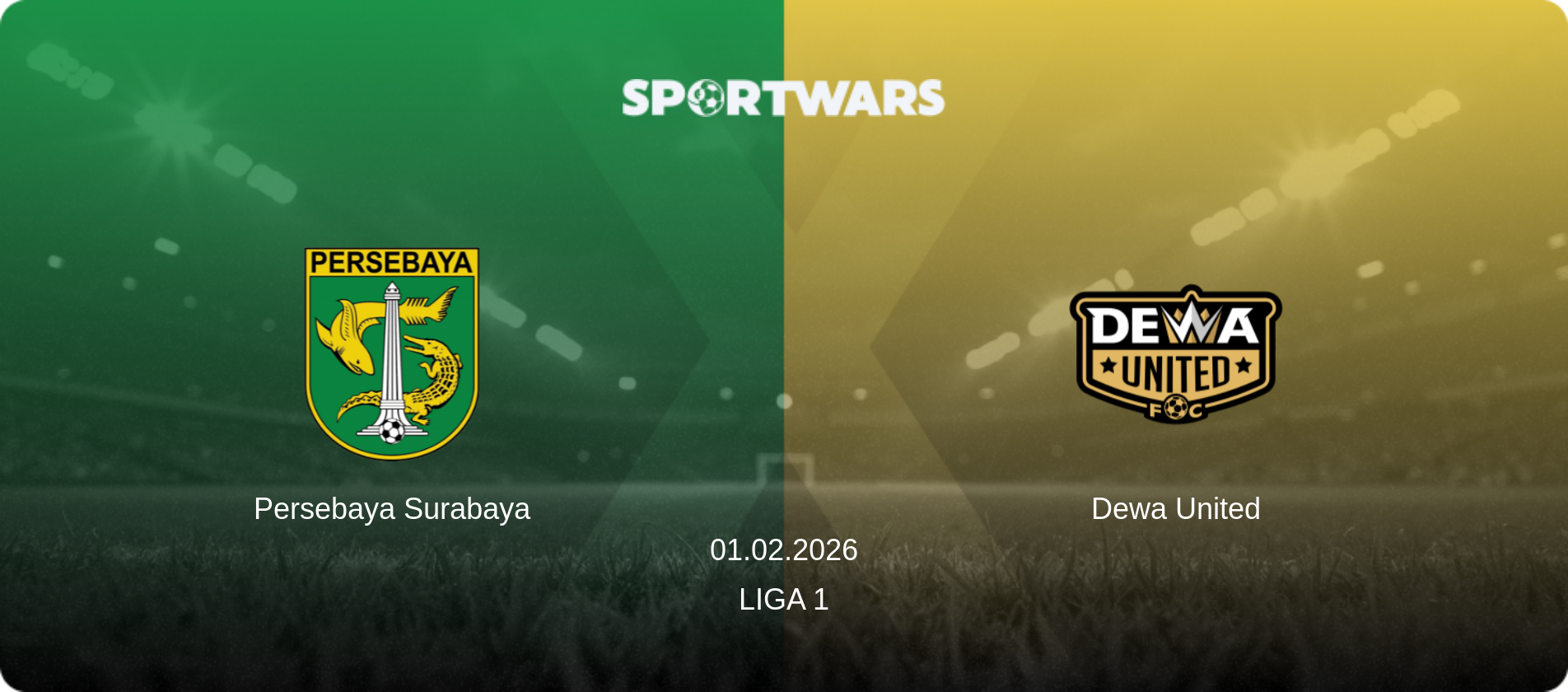 Persebaya Surabaya — Dewa United, 01.02.2026 — Liga 1 (match preview)