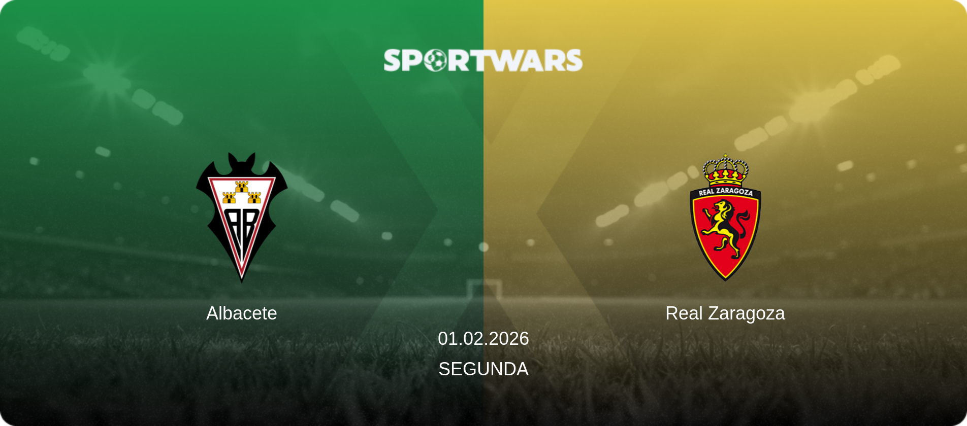 Albacete — Real Zaragoza, 01.02.2026 — Segunda (match preview)