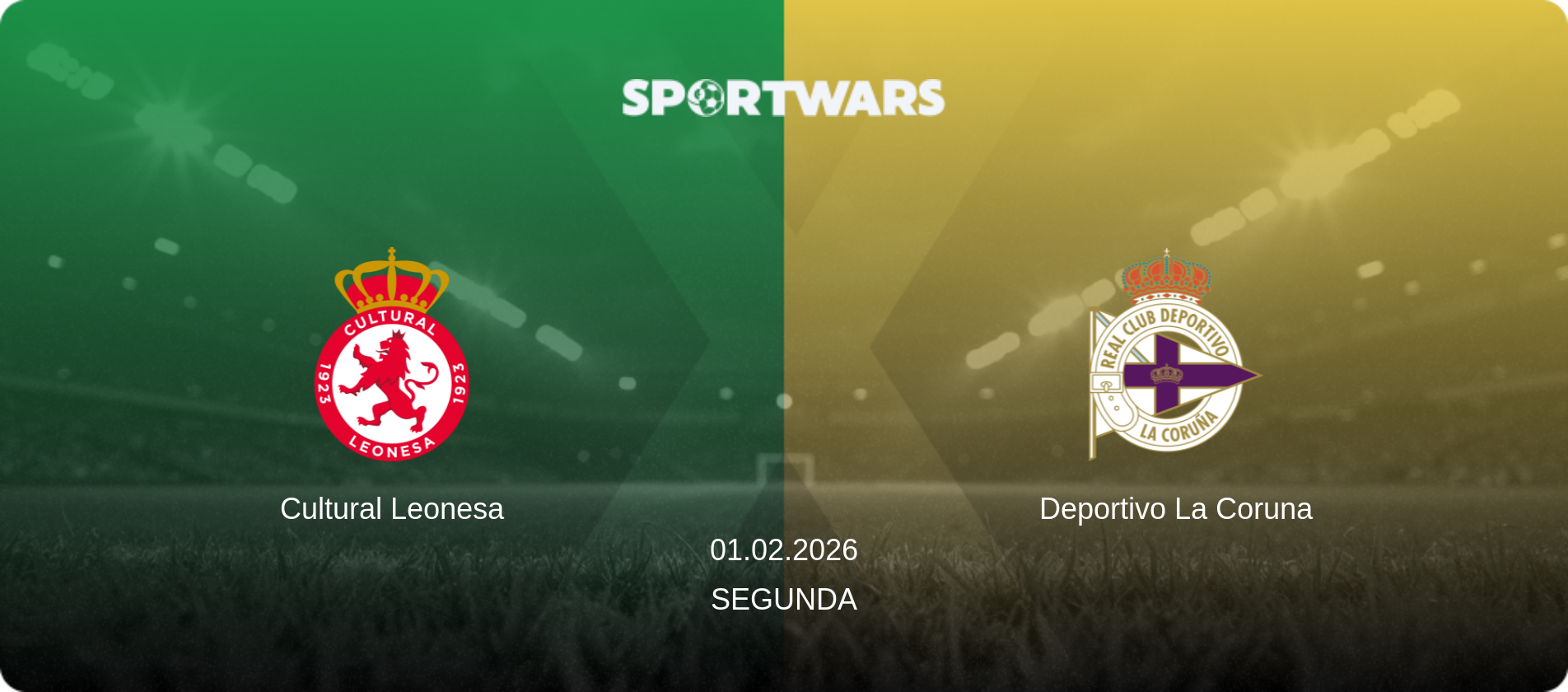 Cultural Leonesa — Deportivo La Coruna, 01.02.2026 — Segunda (match preview)