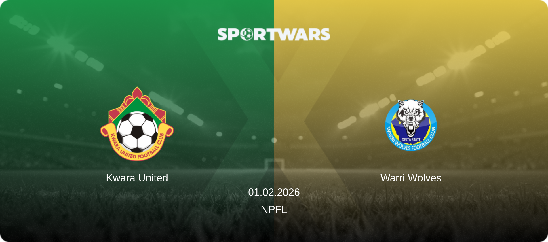 Kwara United — Warri Wolves, 01.02.2026 — NPFL (match preview)