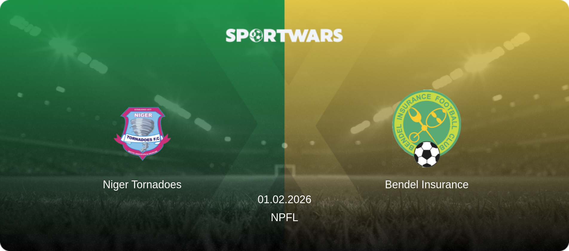 Niger Tornadoes — Bendel Insurance, 01.02.2026 — NPFL (match preview)