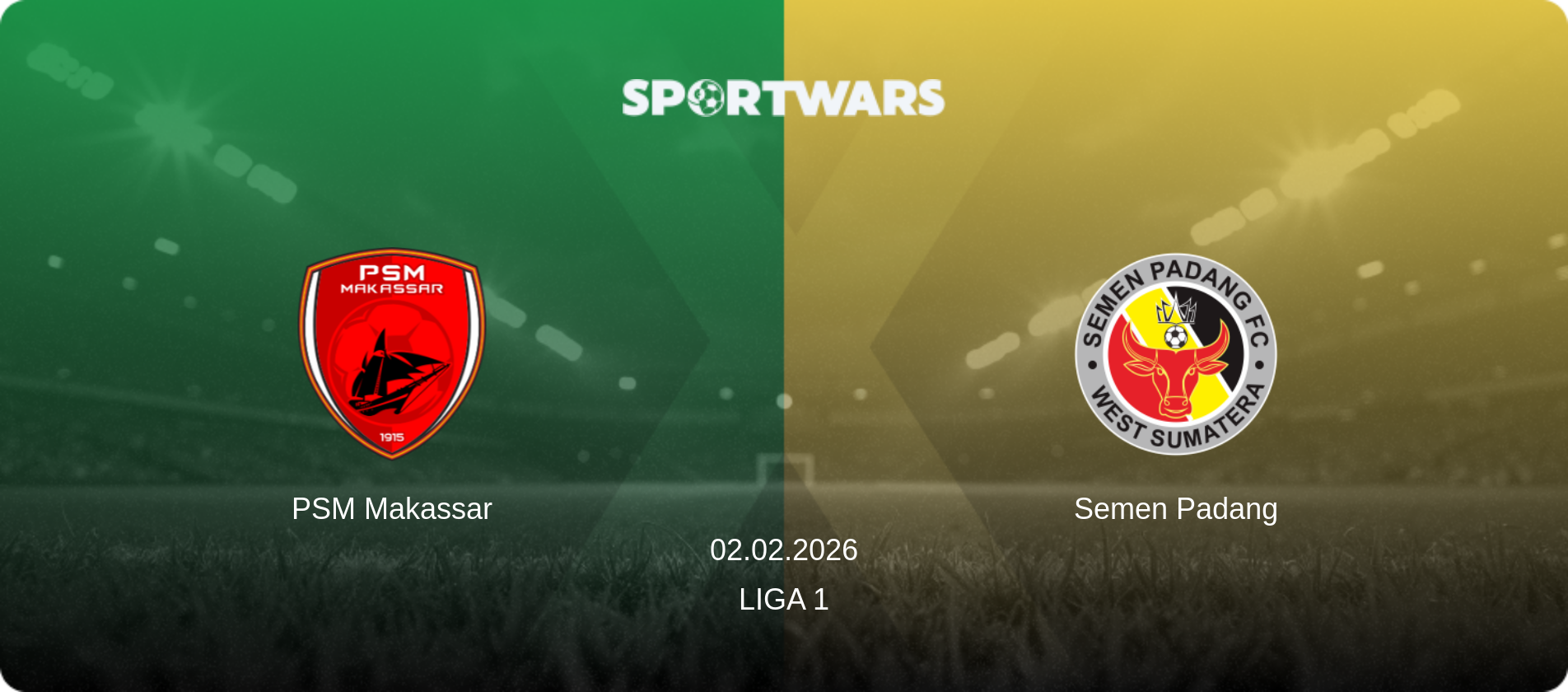 PSM Makassar — Semen Padang, 02.02.2026 — Liga 1 (match preview)