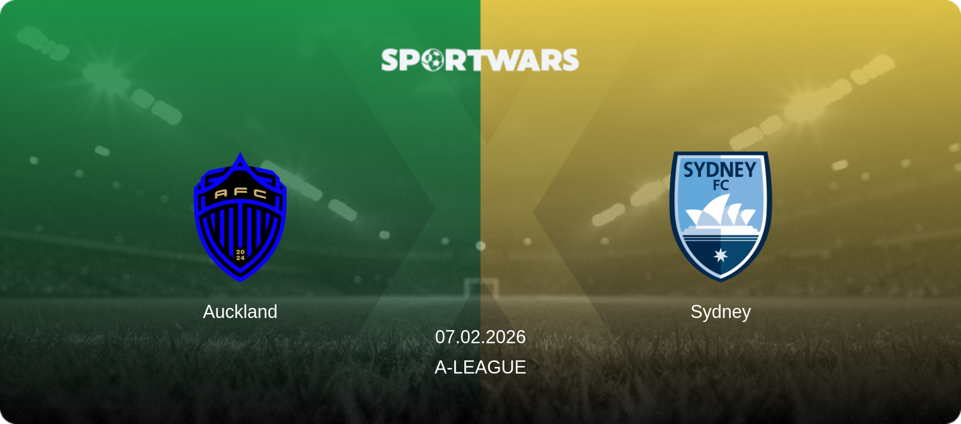 Auckland — Sydney, 07.02.2026 — A-League (match preview)