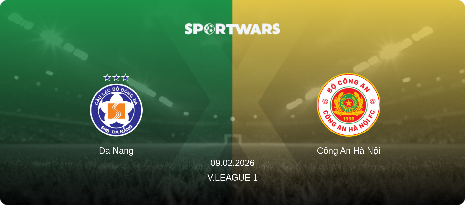 Da Nang — Công An Hà Nội, 09.02.2026 — V.League 1 (match preview)