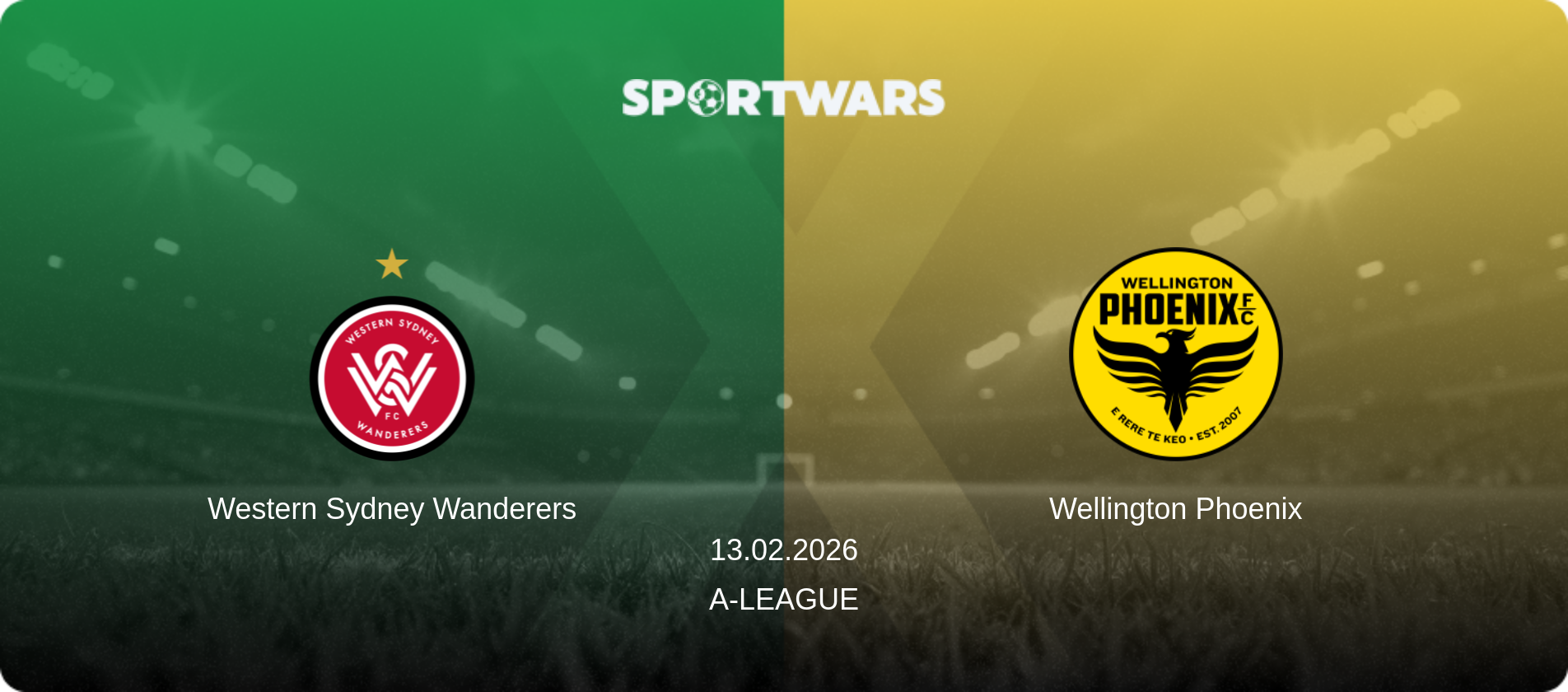 Western Sydney Wanderers — Wellington Phoenix, 13.02.2026 — A-League (match preview)