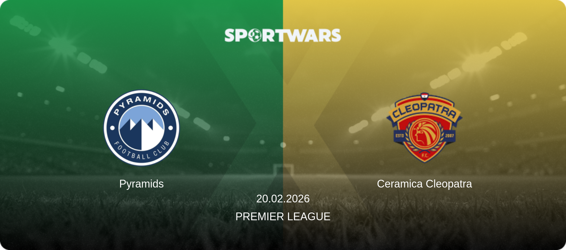 Pyramids — Ceramica Cleopatra, 20.02.2026 — Premier League (match preview)