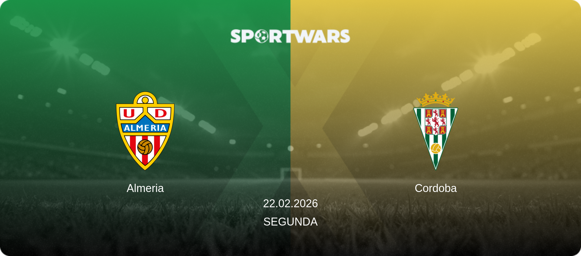 Almeria — Cordoba, 22.02.2026 — Segunda (match preview)