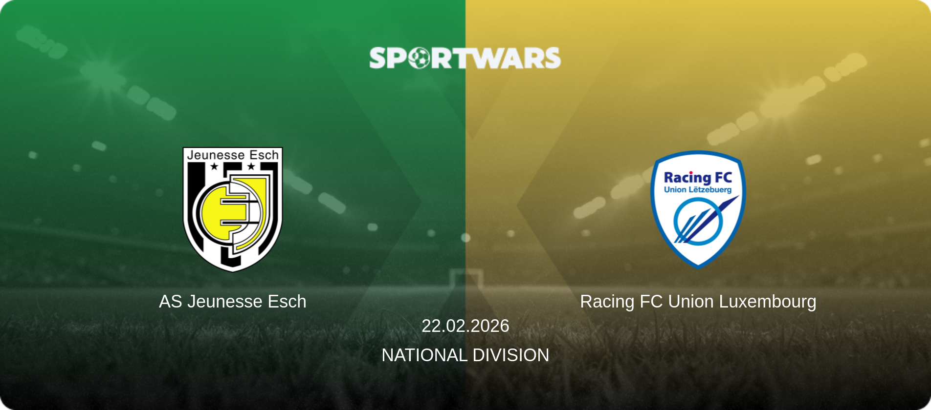AS Jeunesse Esch — Racing FC Union Luxembourg, 22.02.2026 — National Division (match preview)